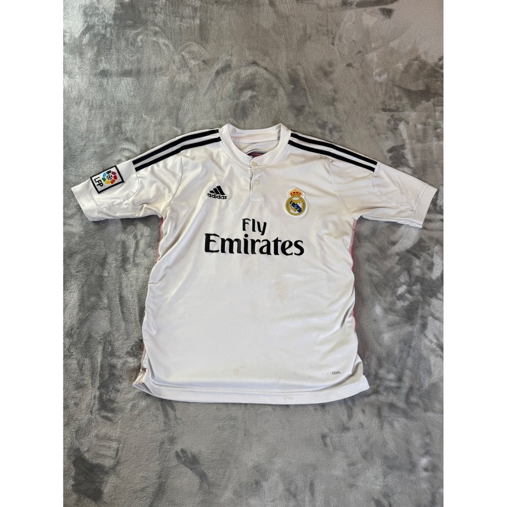 Adidas Fly Emirates Soccer Real Madrid James Rodriguez 10 2014-2015 Home M
